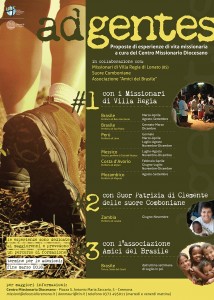 Locandina Missionari estate 2016